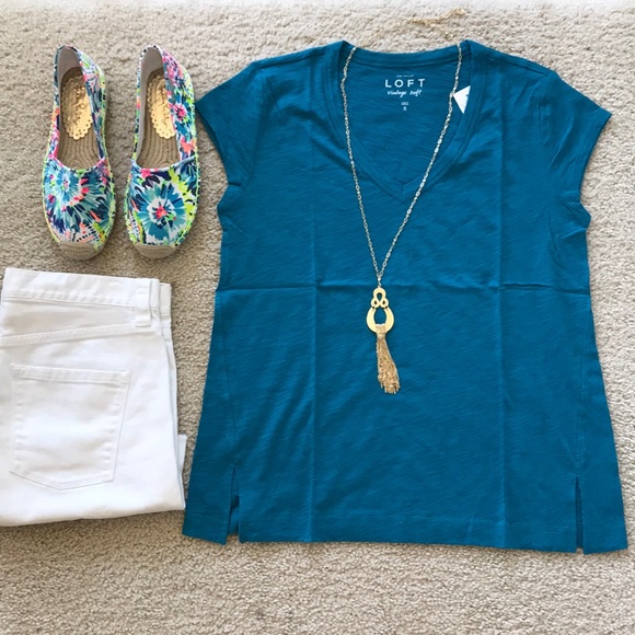 LOFT Tops - LOFT Vintage Soft Tee